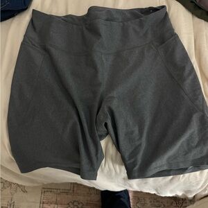 Dark Gray Biker Shorts PowerSoft
